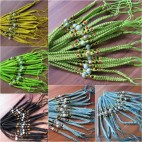 5 color hemp bracelets friendship wrapted nilon
