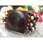 Wood Bead Bracelet