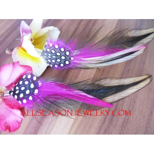 Feather Earring Fashion