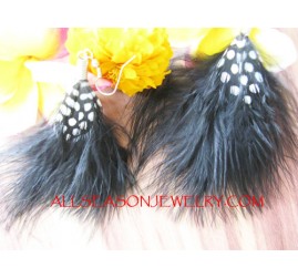 Bali Feather Earrings