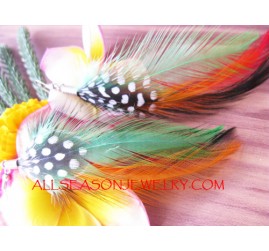 Ladies Feather Earring