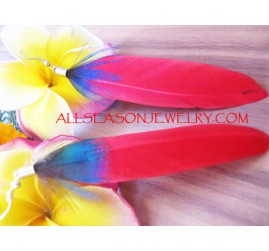 Red Feather Color Ear