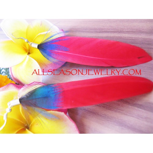 Red Feather Color Ear