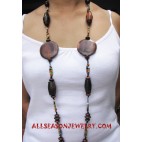 Natural Woods Necklaces