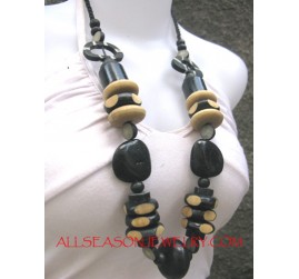 Wood Necklace Combination