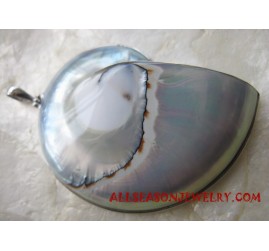 Shell Pendants Silver