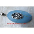 Silver Pendant Turquoise