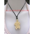 Necklace Pendant Carved
