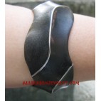 Bangle Wooden Stainless Steel