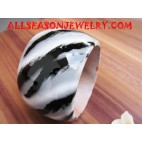 Painted Wooden Bangle