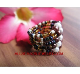 Bali Fashion Ring Beads