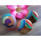 Fashion Handmade Wooden Ring Hand Painted