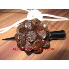 Indonesia Leather Flowers