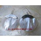925 Silver Earrings Shells