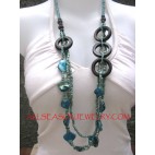 Beaded Necklaces Casual Designs Wood