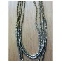 handmade beads necklaces natural with steel