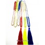 beads stone necklaces tassels long strand fashion accessories