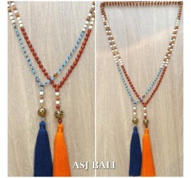 agate beads rudraksha fashion necklaces beads long seeds new style