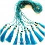 fashion bead necklaces tassels skull pendant accessories