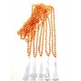 2color fashion necklaces full crystal pendant tassels